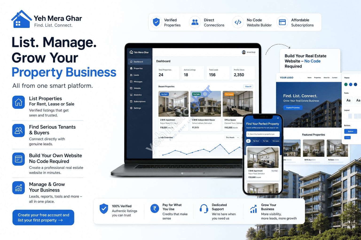 How to List, Manage, and Grow Your Property Business Online (Without the Headaches)